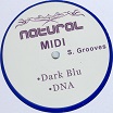s. grooves dark blu natural midi
